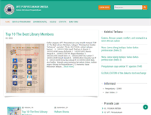 Tablet Screenshot of elibrary.unisba.ac.id